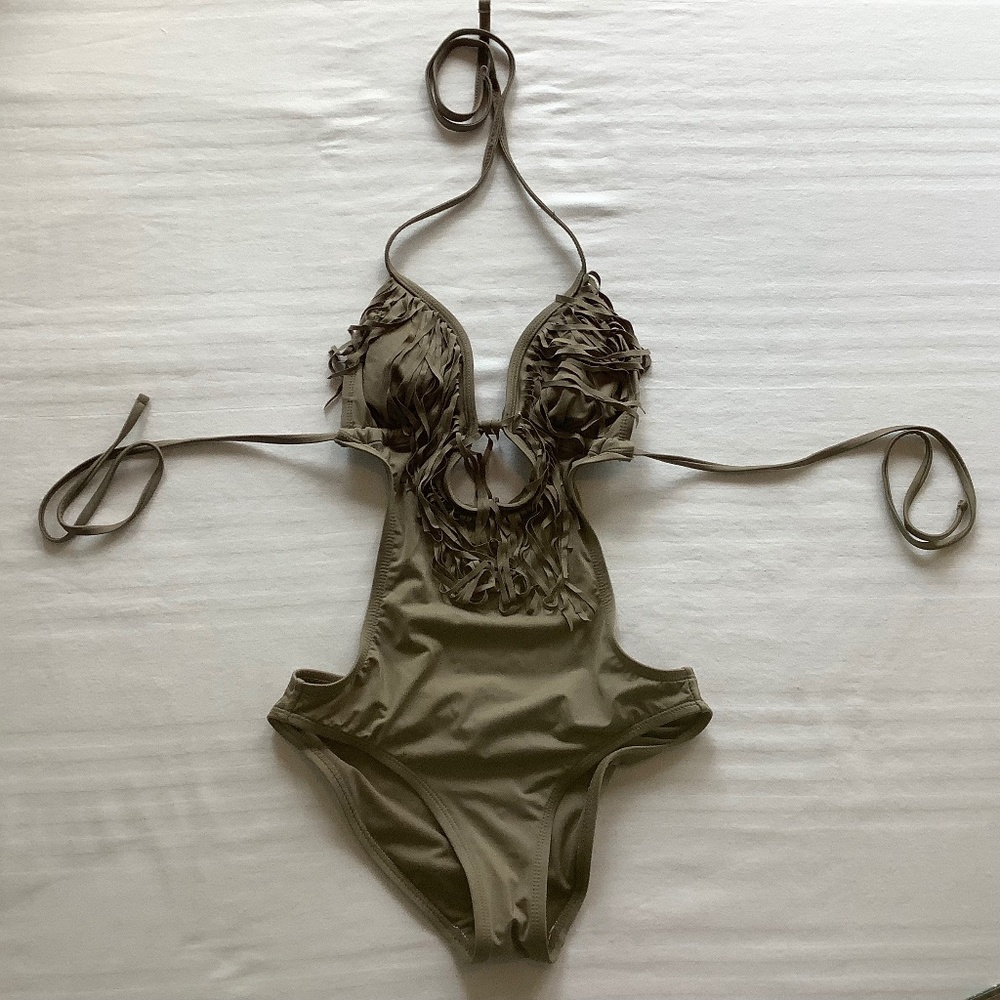 Xhilaration Swimsuit Monokini tan